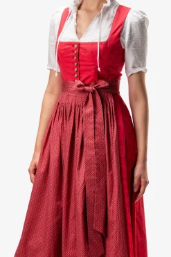 Dirndl*SPORTALM Dirndl mit traditionellen Knopfverschluss RosyRhododendron
