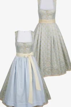 Dirndl*SPORTALM Dirndl mit zusätzlichem Gürtel YogiBlue