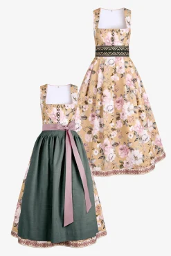 Dirndl*SPORTALM Dirndl mit zusätzlichem Gürtel MustardField