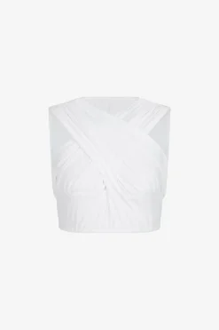 Blusen*SPORTALM Dirndlbluse aus Jersey BrightWhite