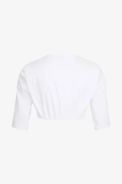 Blusen*SPORTALM Dirndlbluse mit kurzem Arm BrightWhite