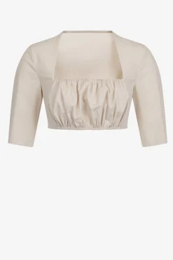 Blusen*SPORTALM Dirndlbluse mit kurzem Arm Egret