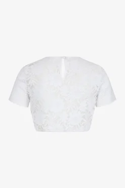 Blusen*SPORTALM Dirndlbluse mit Stickerei BrightWhite