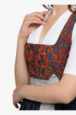 Blusen*SPORTALM Dirndlbluse mit V-Ausschnitt WEISS