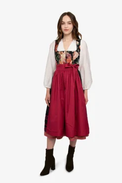 Blusen*SPORTALM Dirndlbluse mit V-Ausschnitt WEISS