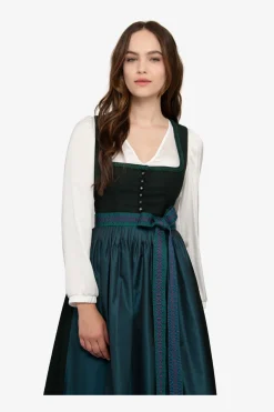 Blusen*SPORTALM Dirndlbluse mit V-Ausschnitt WEISS