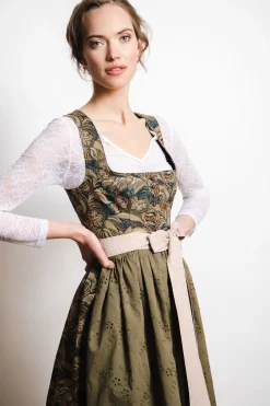 Blusen*SPORTALM Dirndlbluse mit verkürzten Ärmeln SnowWhite