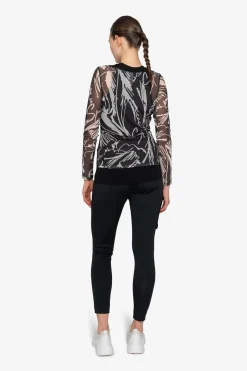 Shirts / Tops*SPORTALM Doppellagiges Langarm-Shirt Black