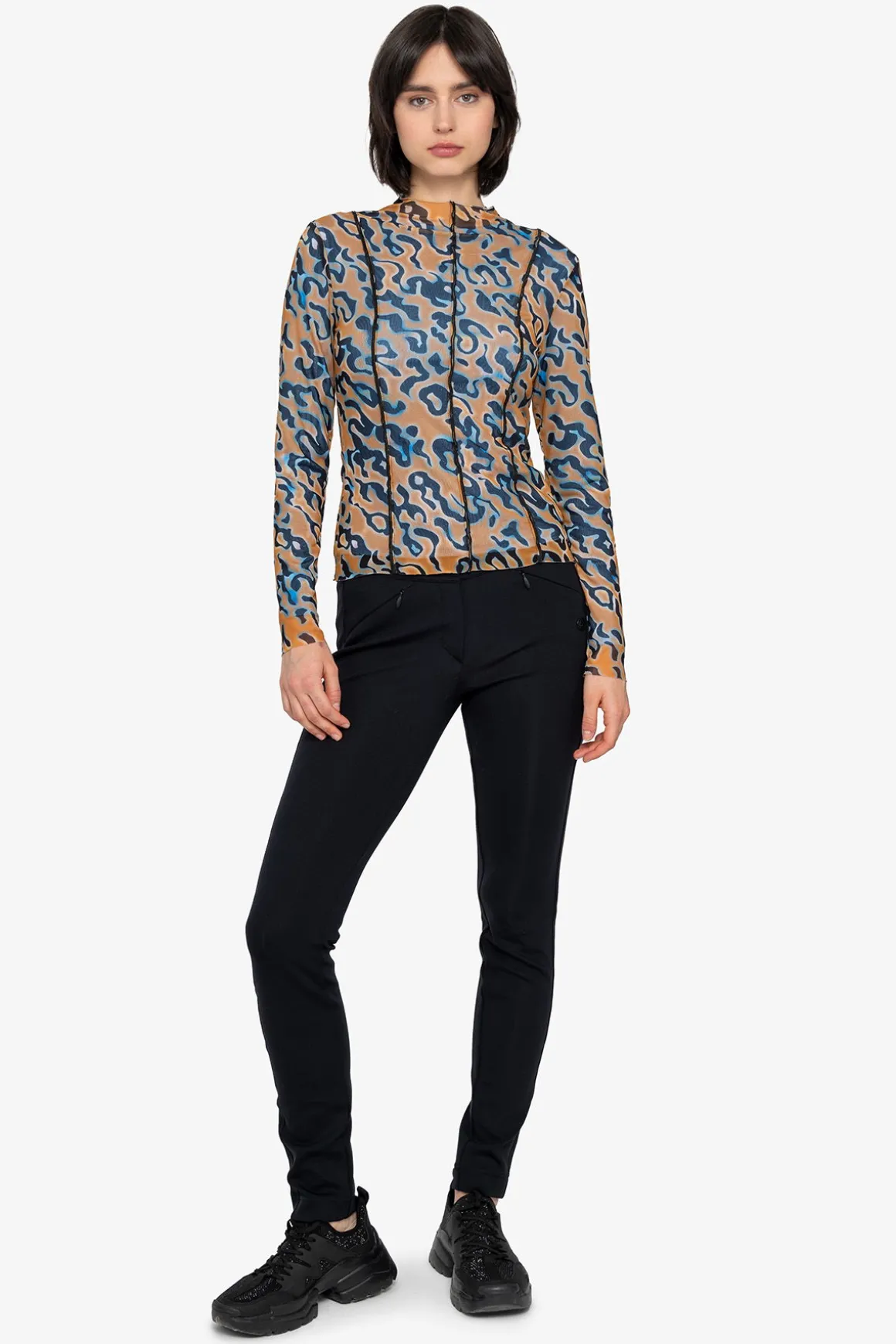 Shirts / Tops|Sweatshirts*SPORTALM Doppellagiges Shirt Black
