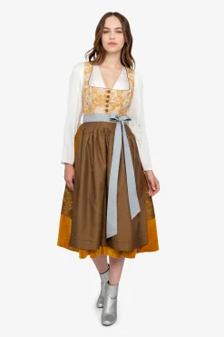Dirndl*SPORTALM farbenfrohes Dirndl MustardField