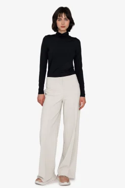 Hosen / Jeans*SPORTALM Flared-Leg-Hose Egret