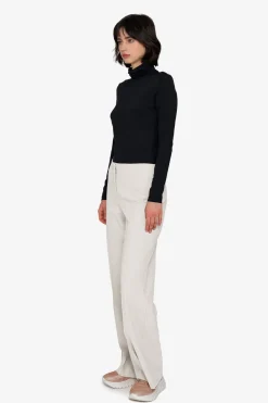 Hosen / Jeans*SPORTALM Flared-Leg-Hose Egret