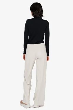 Hosen / Jeans*SPORTALM Flared-Leg-Hose Egret