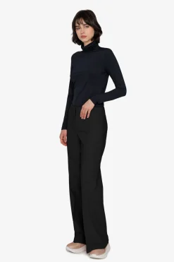 Hosen / Jeans*SPORTALM Flared-Leg-Hose Black