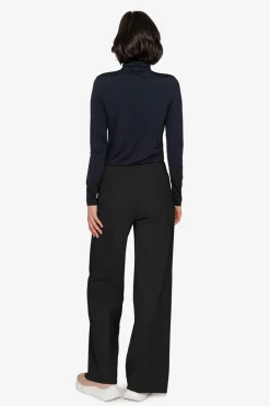 Hosen / Jeans*SPORTALM Flared-Leg-Hose Black