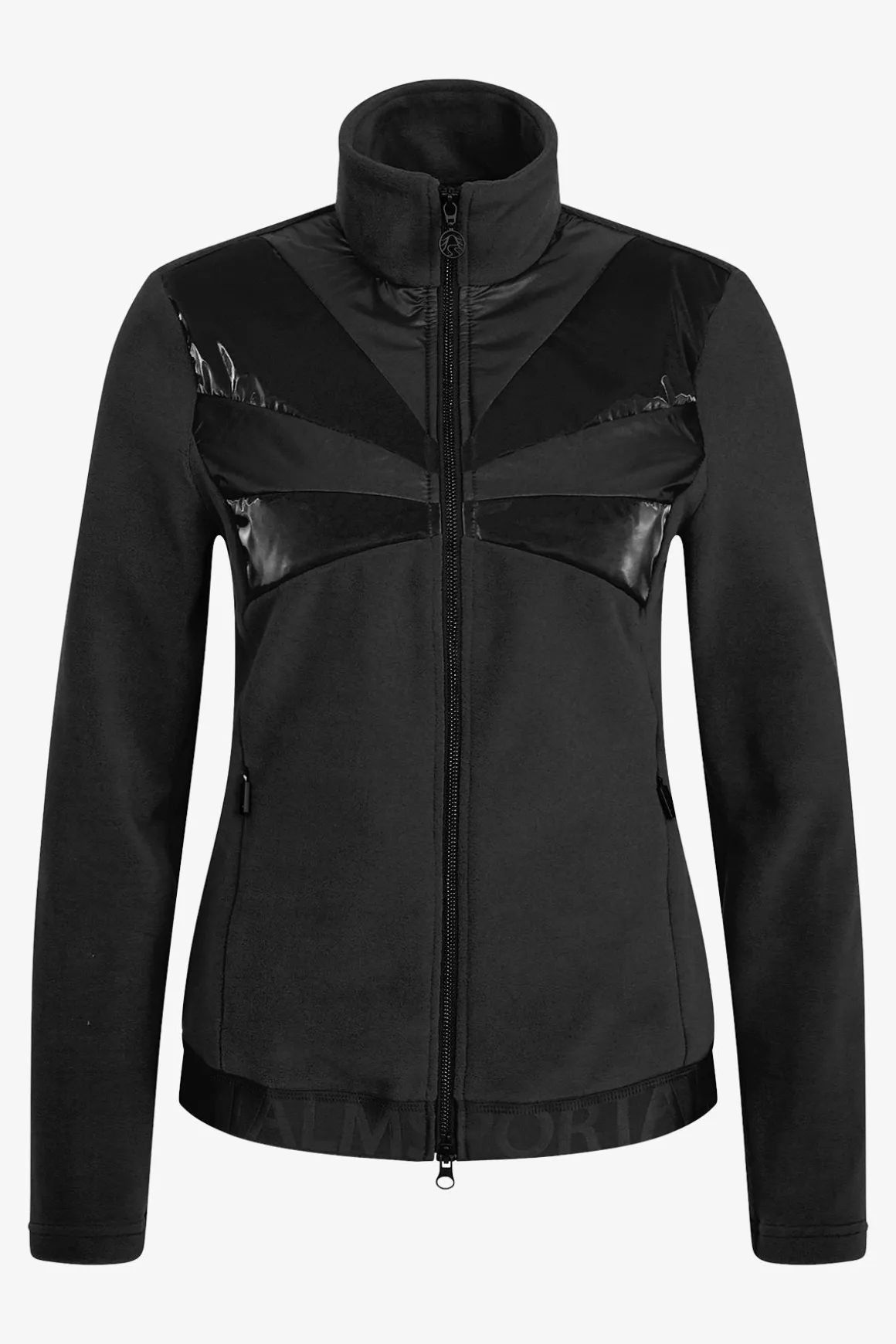Jacken*SPORTALM Fleecejacke mit Stehkragen Black