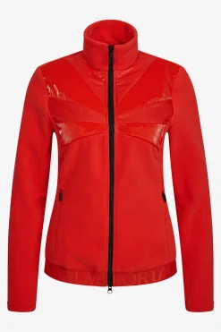 Jacken*SPORTALM Fleecejacke mit Stehkragen PaprikaFlame