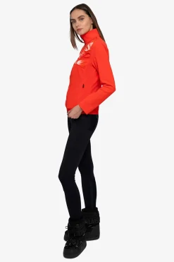 Jacken*SPORTALM Fleecejacke mit Stehkragen PaprikaFlame