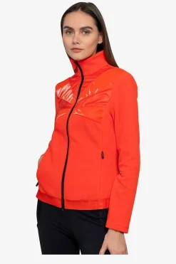 Jacken*SPORTALM Fleecejacke mit Stehkragen PaprikaFlame