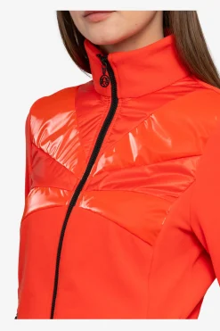 Jacken*SPORTALM Fleecejacke mit Stehkragen PaprikaFlame
