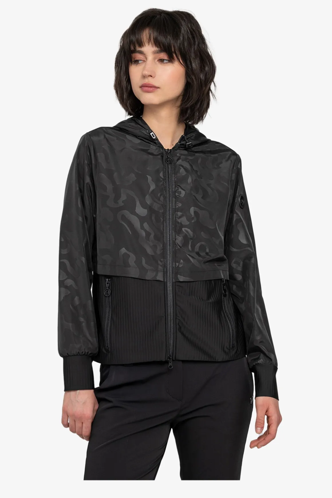 Jacken / Blazer*SPORTALM Golfjacke mit Kapuze Black