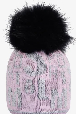 Accessoires Mit Pelz|Accessoires Mit Pelz*SPORTALM Grobstrickmütze mit Echtpelz-Bommel ChalkPink