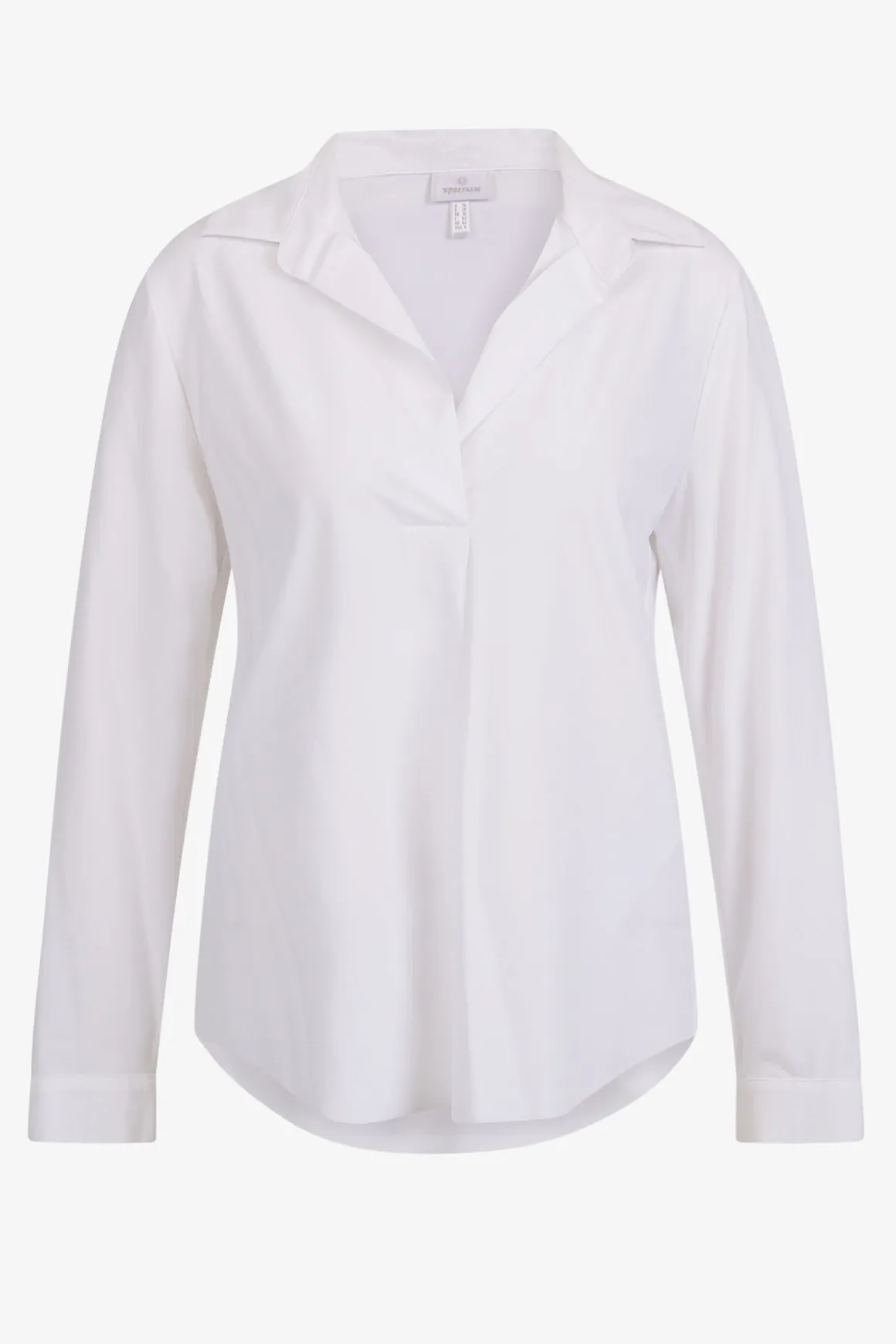 Blusen / Tuniken*SPORTALM Hemdbluse zum Schlupfen WEISS