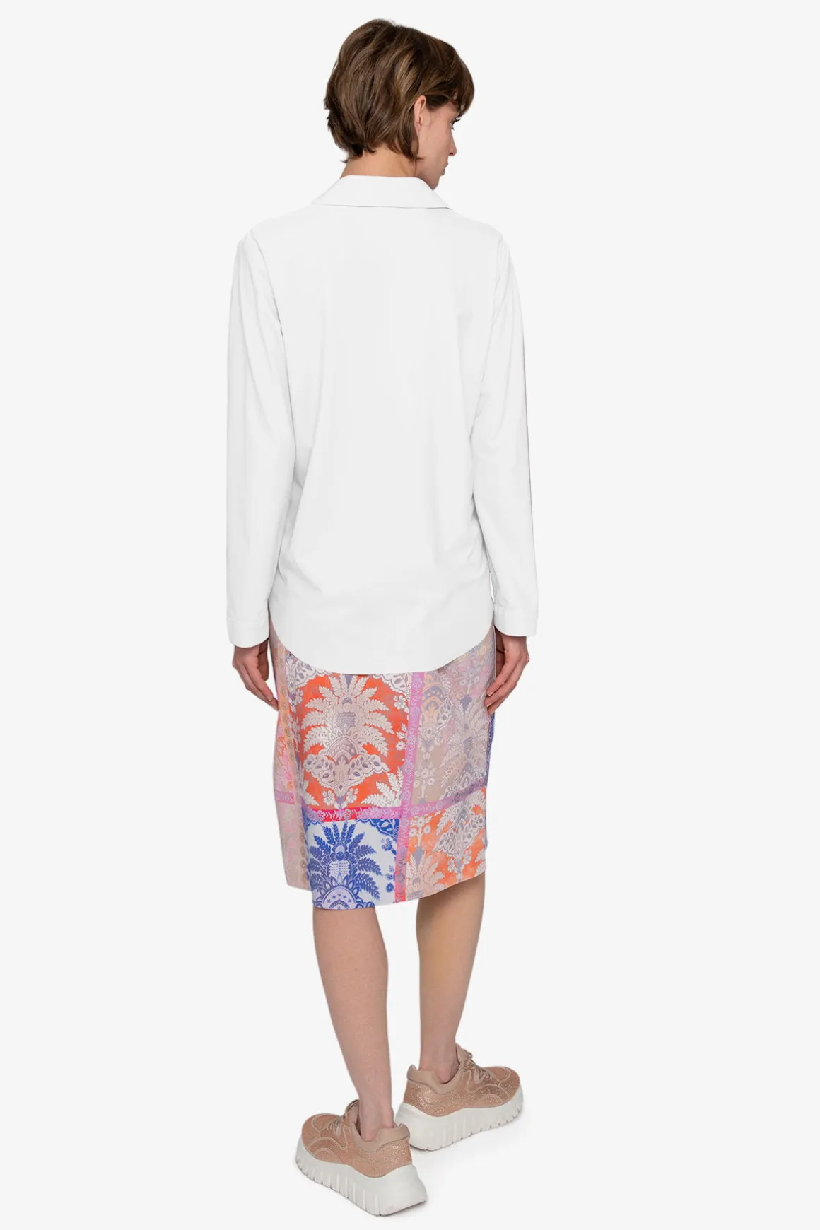 Blusen / Tuniken*SPORTALM Hemdbluse zum Schlupfen WEISS