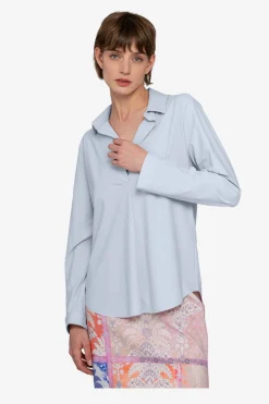Blusen / Tuniken*SPORTALM Hemdbluse zum Schlupfen SoftSky
