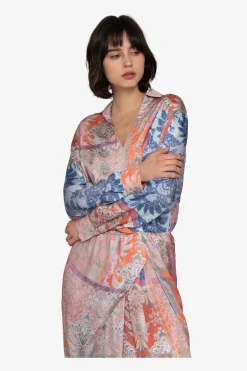 Kleider*SPORTALM Hemdblusenkleid MauveChalk