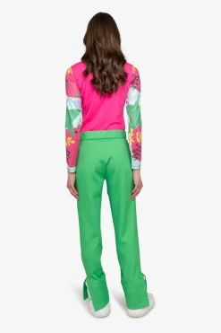 Hosen*SPORTALM Hose mit leicht ausgestelltem Bein PoisonGreen