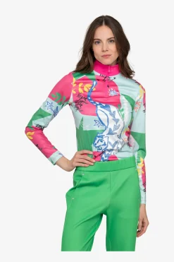Hosen*SPORTALM Hose mit leicht ausgestelltem Bein PoisonGreen