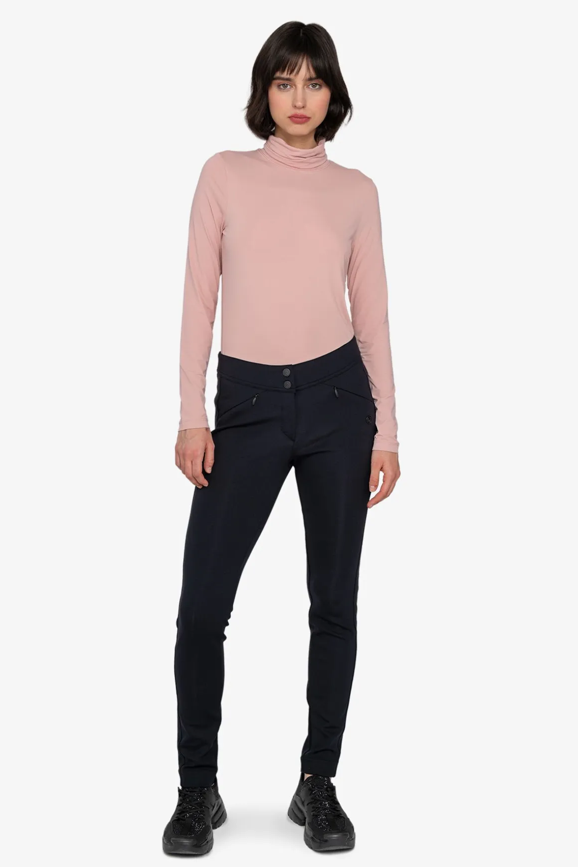 Hosen / Jeans*SPORTALM Hose mit schmalem Bein Black