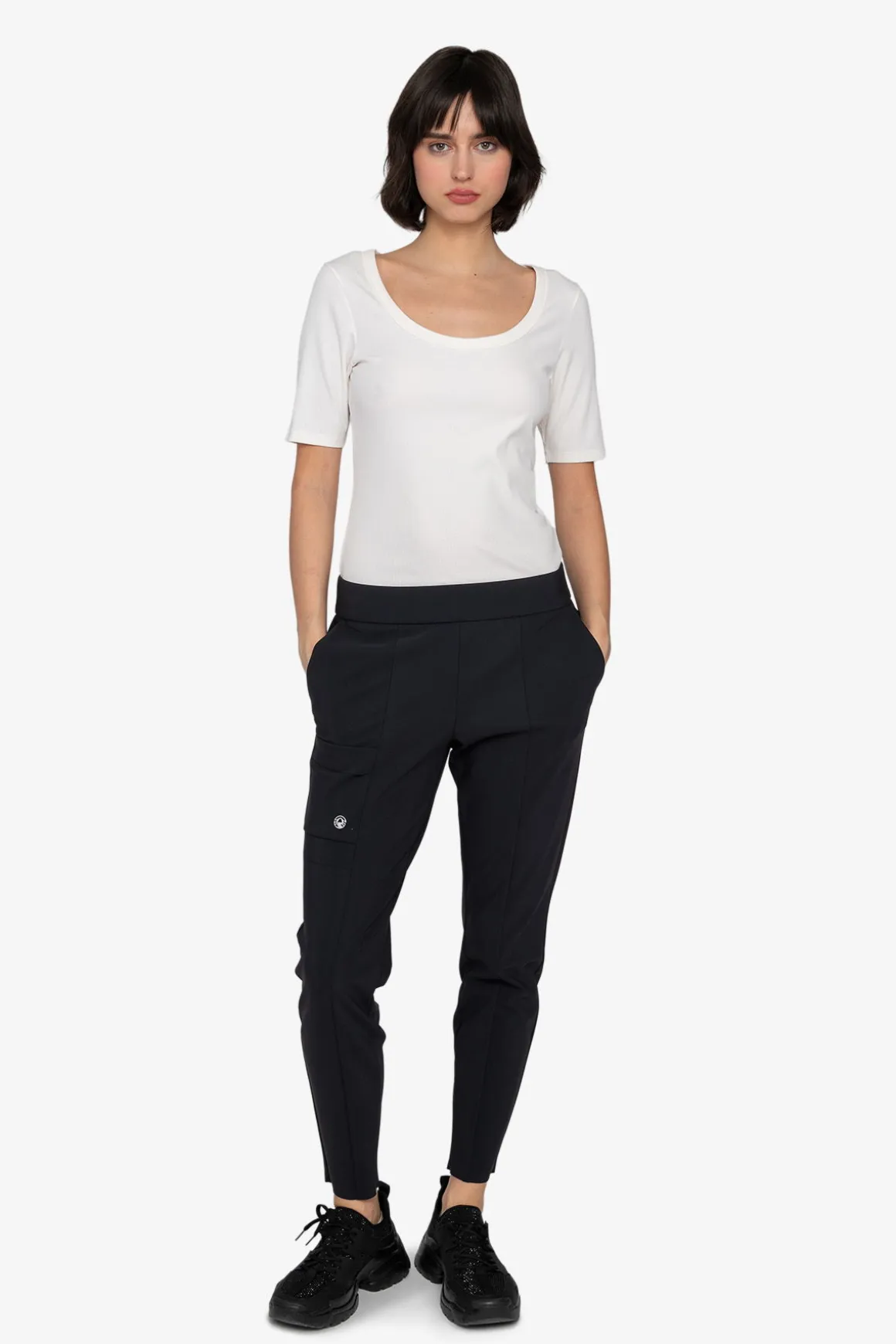 Hosen / Jeans*SPORTALM Hose mit schmalem Bein Black