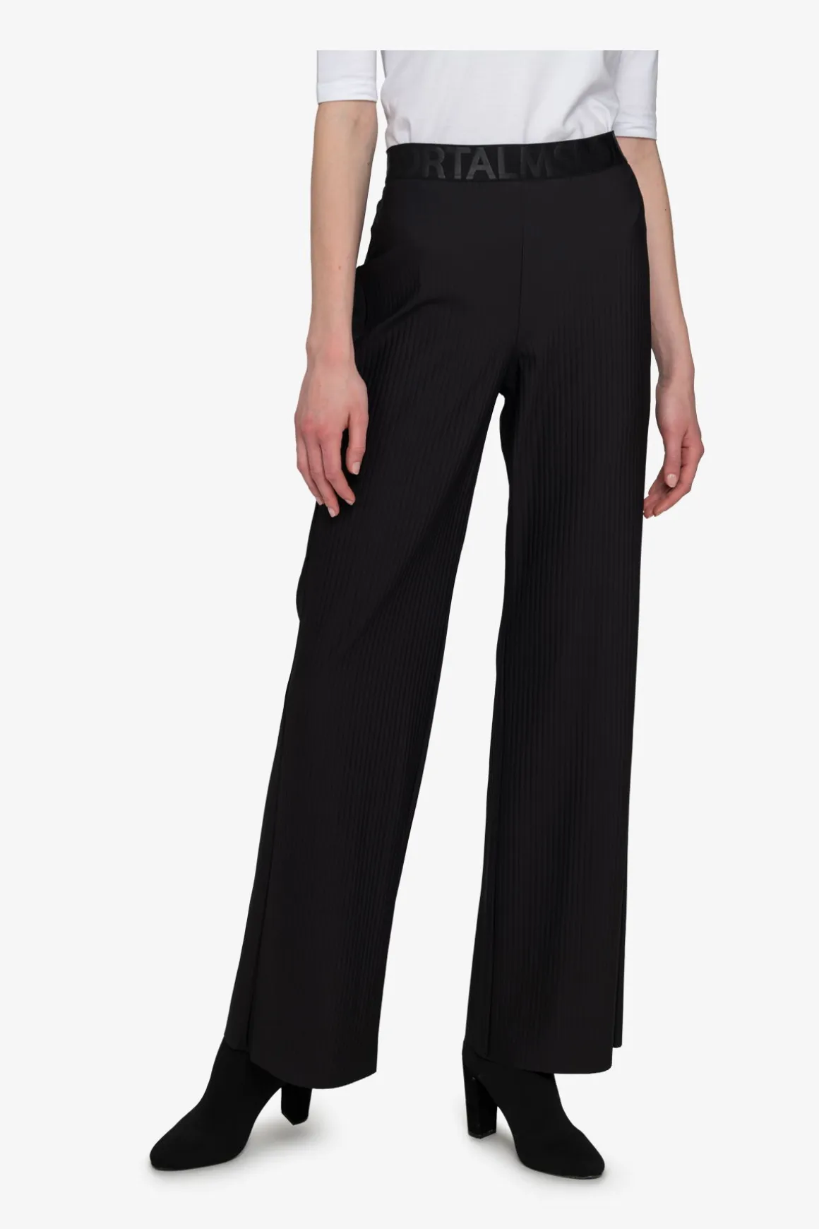 Hosen / Jeans*SPORTALM Hose mit weitem Bein Black
