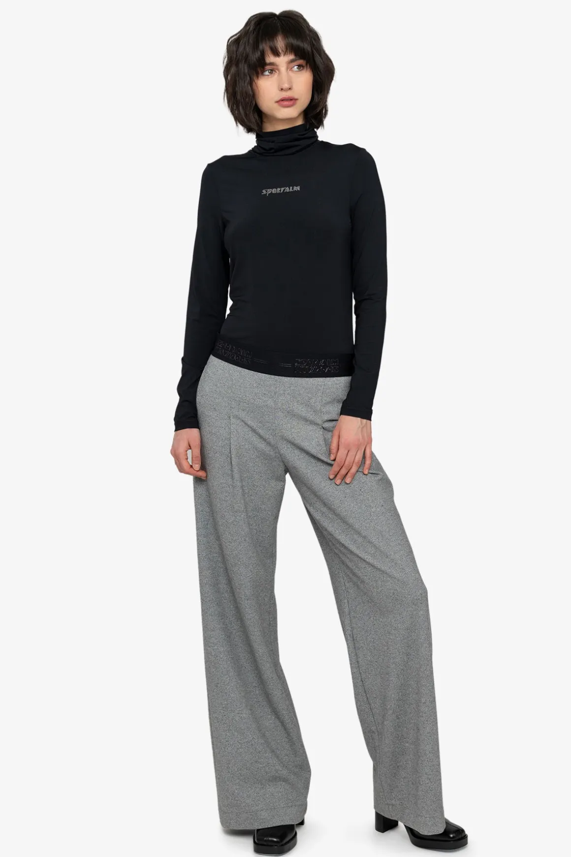 Hosen / Jeans*SPORTALM Hose mit weitem Bein FrostGray