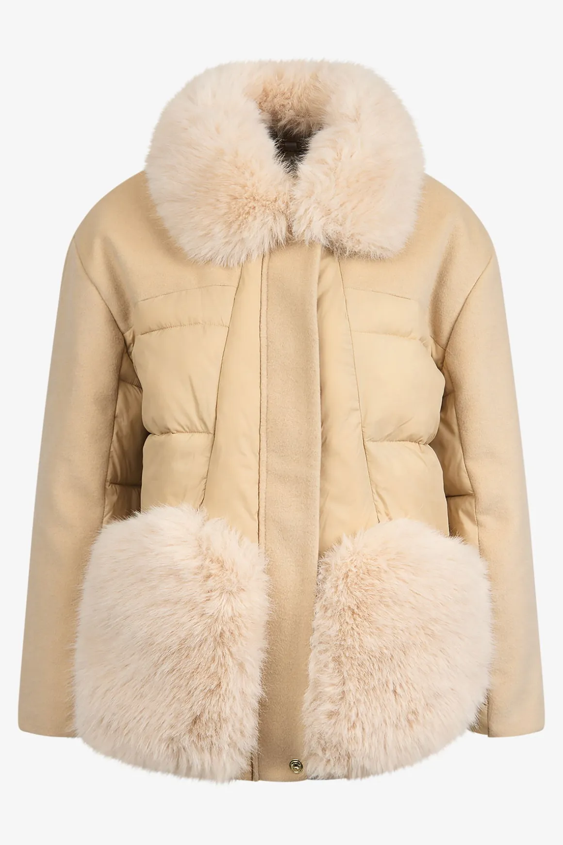 Mäntel|Jacken / Blazer*SPORTALM Jacke mit Kunstfell-Kragen SkimmingStone