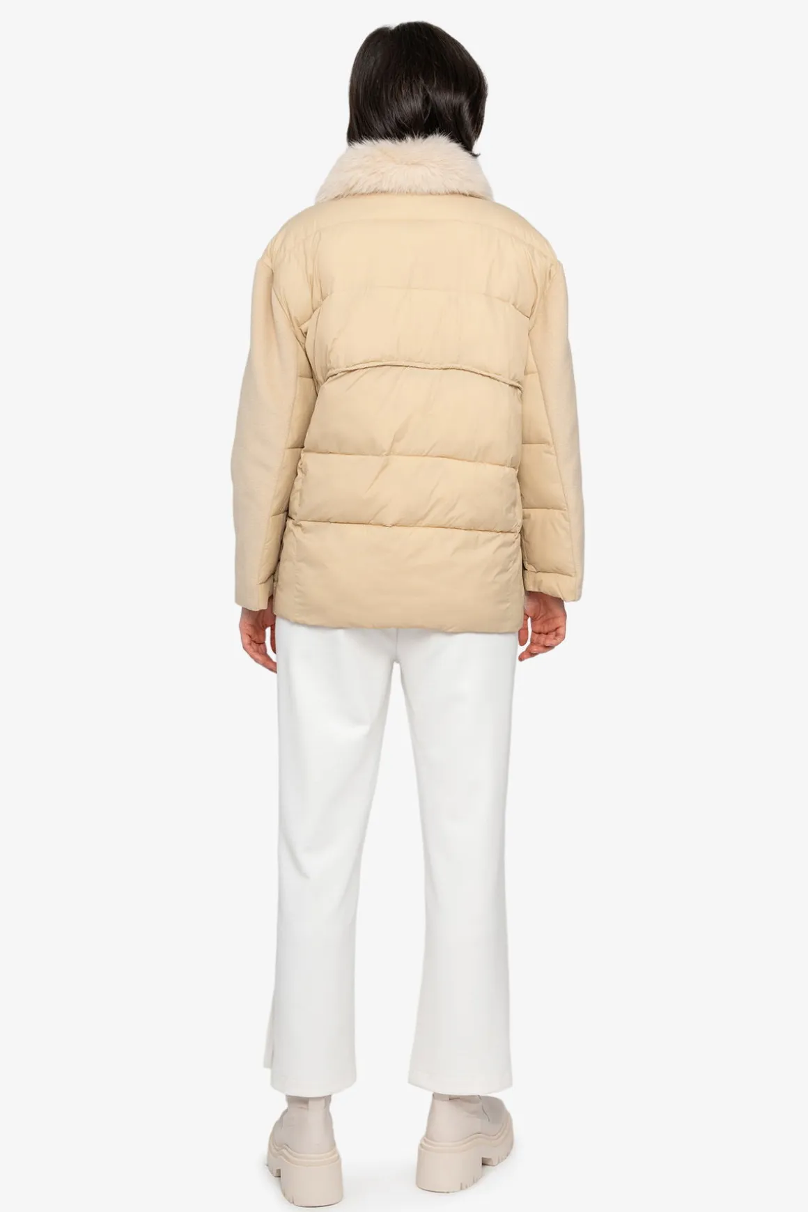 Mäntel|Jacken / Blazer*SPORTALM Jacke mit Kunstfell-Kragen SkimmingStone