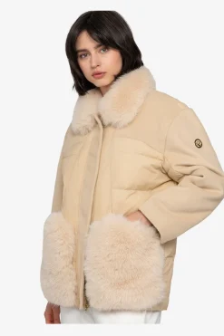 Mäntel|Jacken / Blazer*SPORTALM Jacke mit Kunstfell-Kragen SkimmingStone