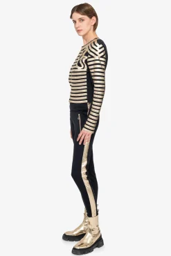 Jacken / Blazer*SPORTALM Jacke mit Rundhalsausschnitt Gold