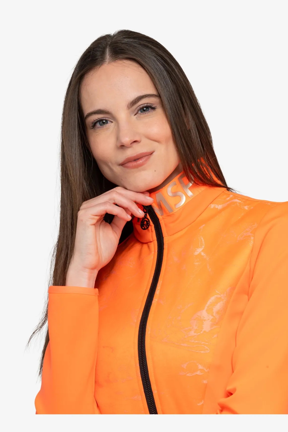 Jacken*SPORTALM Jacke mit Stehkragen BrightOrange