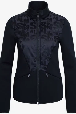 First Layer / Mid Layer*SPORTALM Jacke mit Stehkragen Black