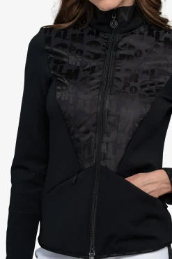 First Layer / Mid Layer*SPORTALM Jacke mit Stehkragen Black