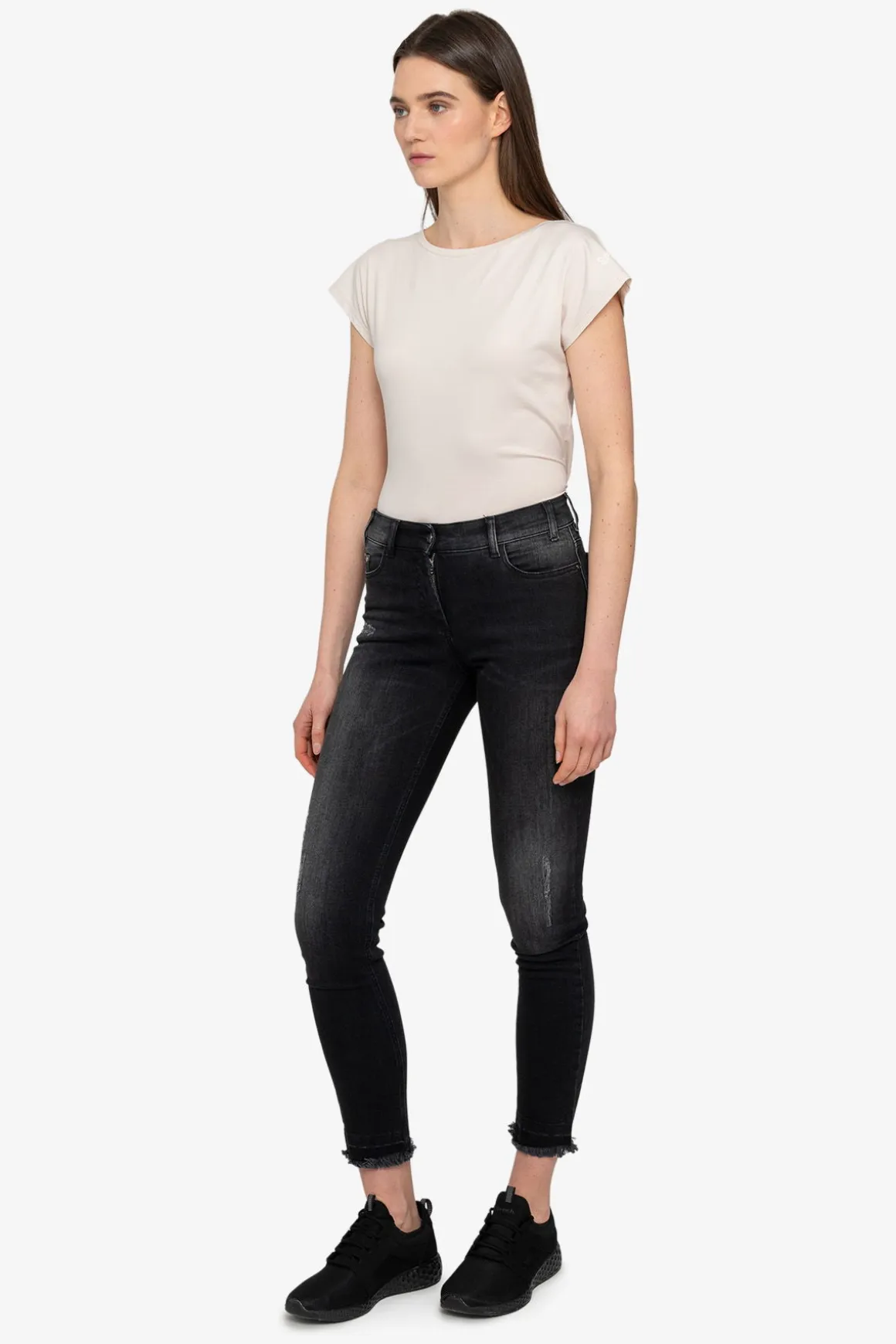 Hosen / Jeans*SPORTALM Jeans mit schmalem Bein BlackDenim