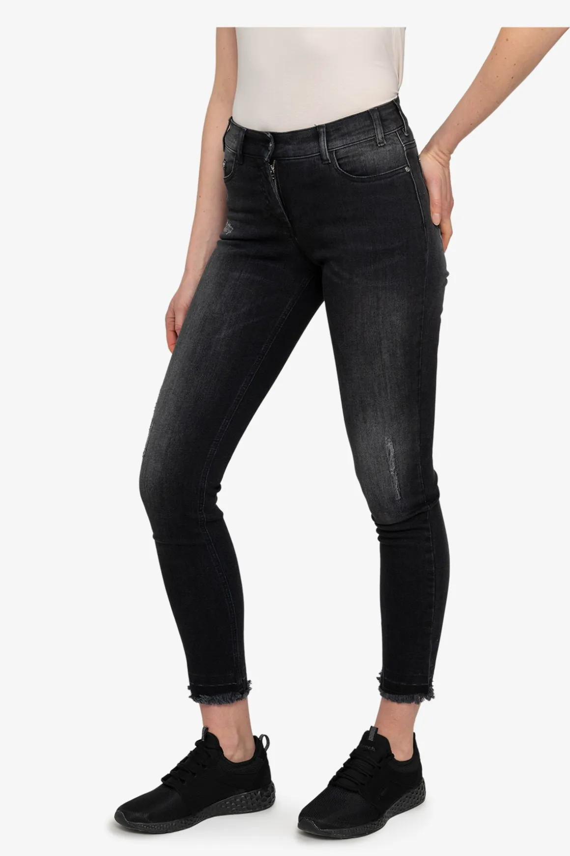 Hosen / Jeans*SPORTALM Jeans mit schmalem Bein BlackDenim