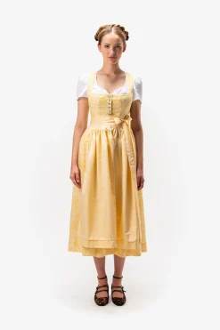 Dirndl*SPORTALM Klassisches Dirndl mit floralem Muster HoneyHarbour