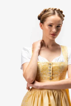 Dirndl*SPORTALM Klassisches Dirndl mit floralem Muster HoneyHarbour
