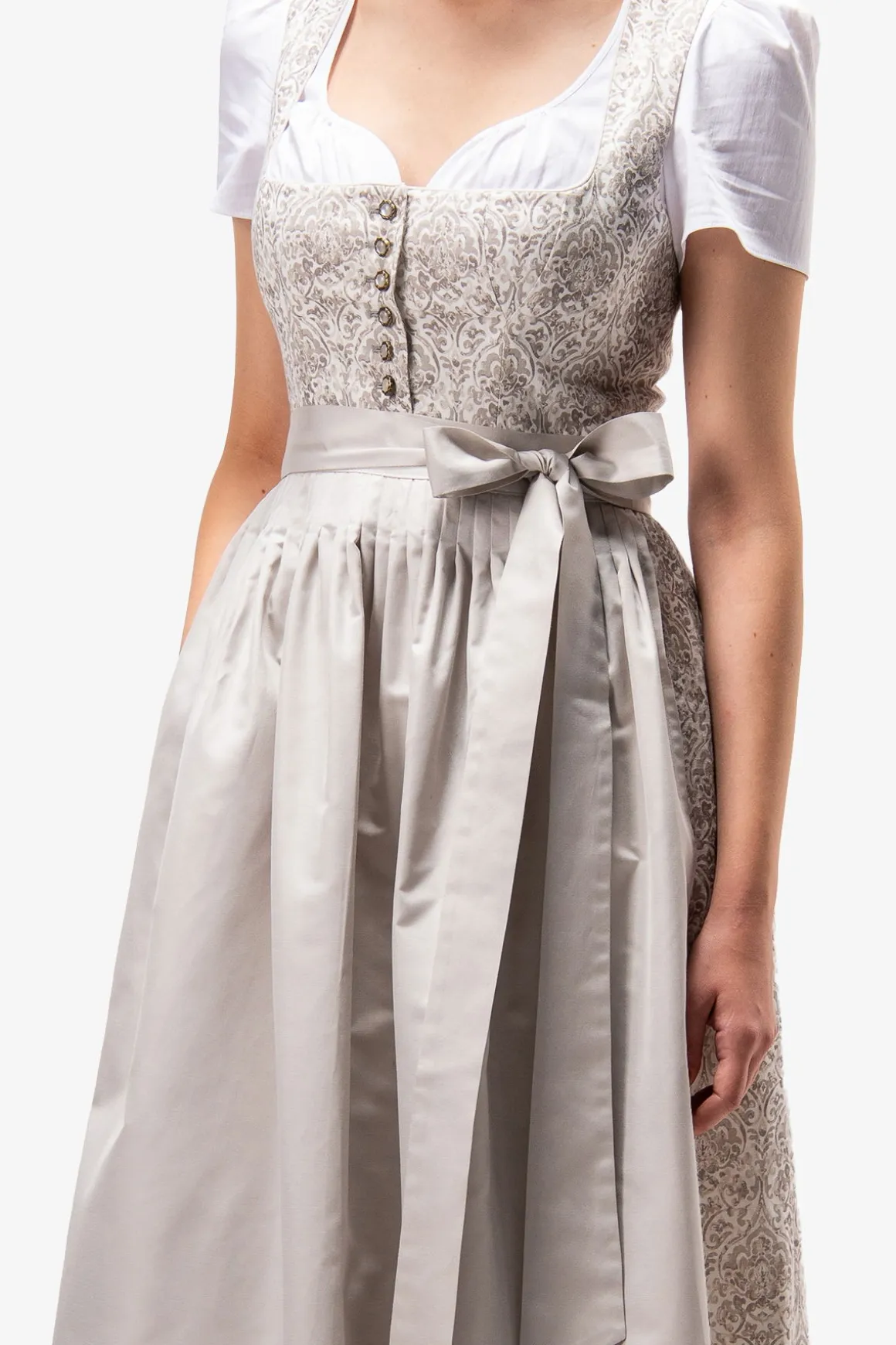Dirndl*SPORTALM Klassisches Dirndl mit floralem Muster String