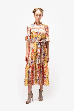 Kleider*SPORTALM Kleid mit Hemdblusenkragen SnowWhite