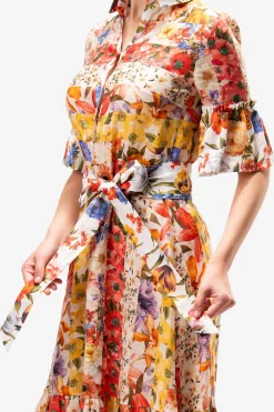 Kleider*SPORTALM Kleid mit Hemdblusenkragen SnowWhite